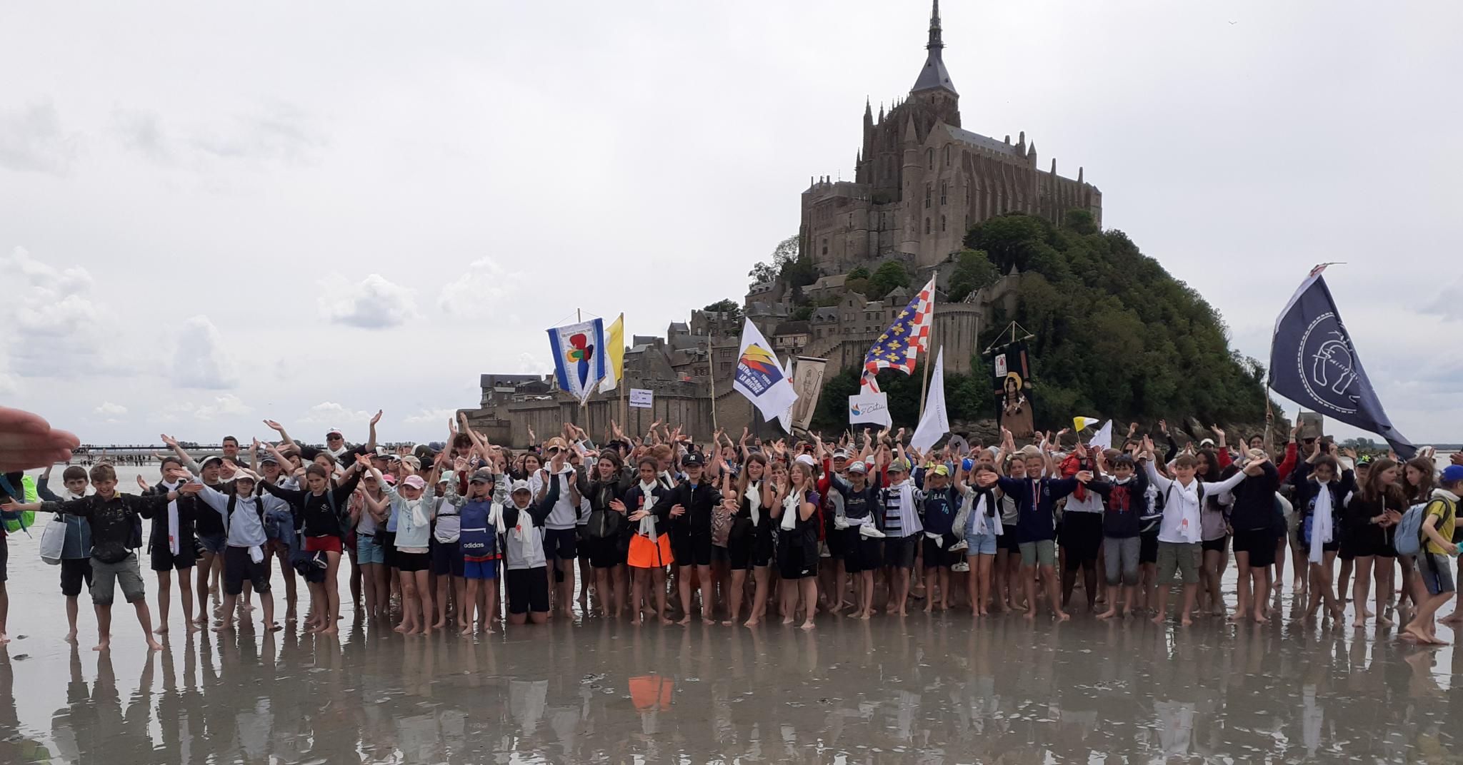 Pèlerinage au Mont Saint-Michel/Pontmain