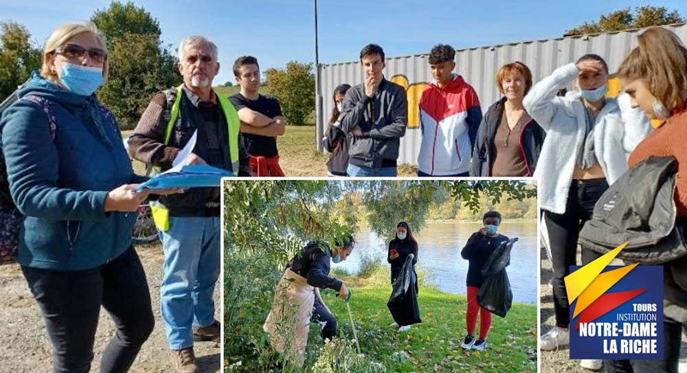 Mission CLEANWALK Une initiative de 4 lycéens en Terminale Metiers de l Accueil pour nettoyer la nature