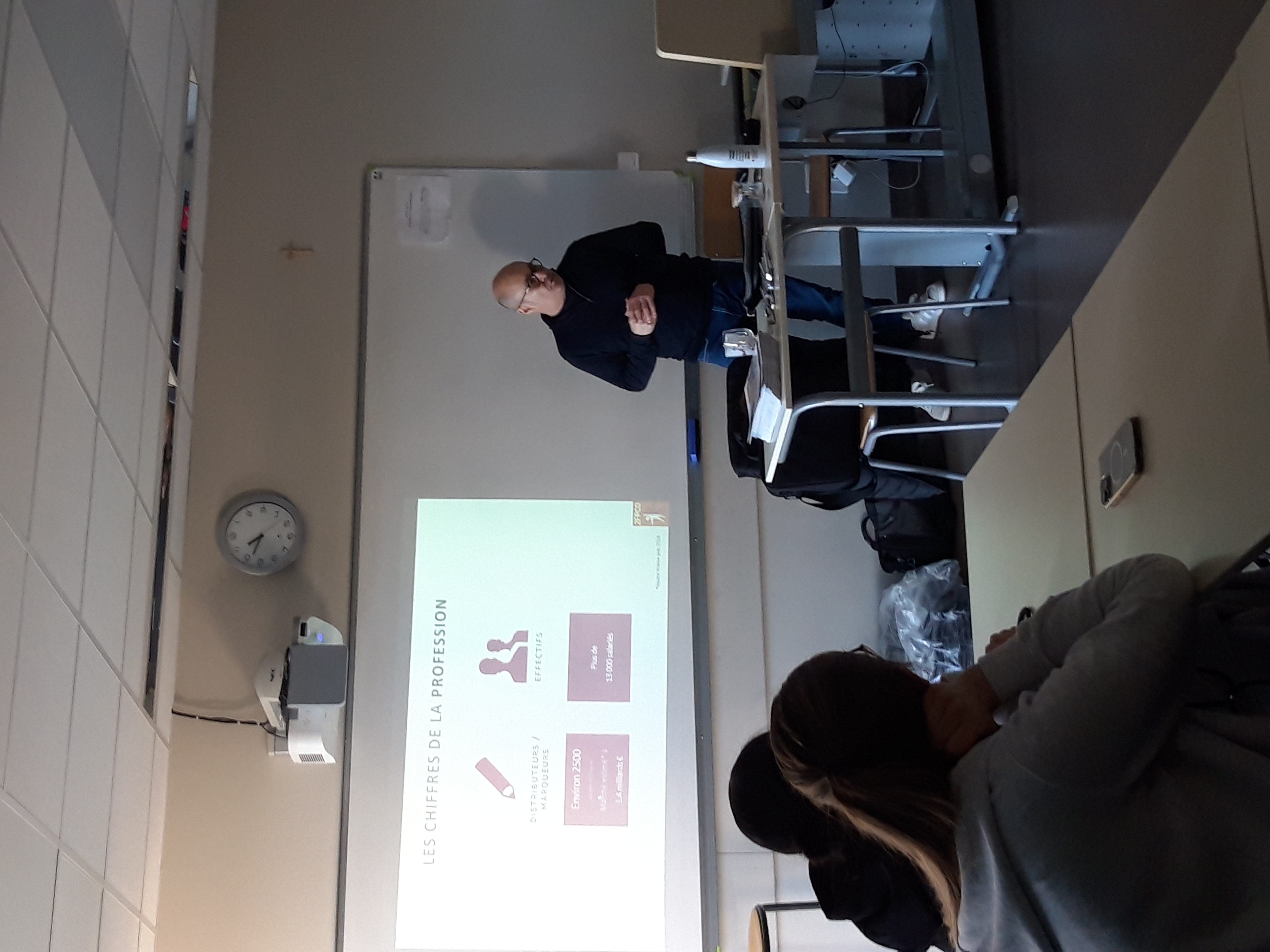  Les étudiants de BTS Communication en formation initiale ont eu l'opportunité unique de rencontrer Monsieur Emmanuel Marzin, directeur de CHERRIER MARQUAGE