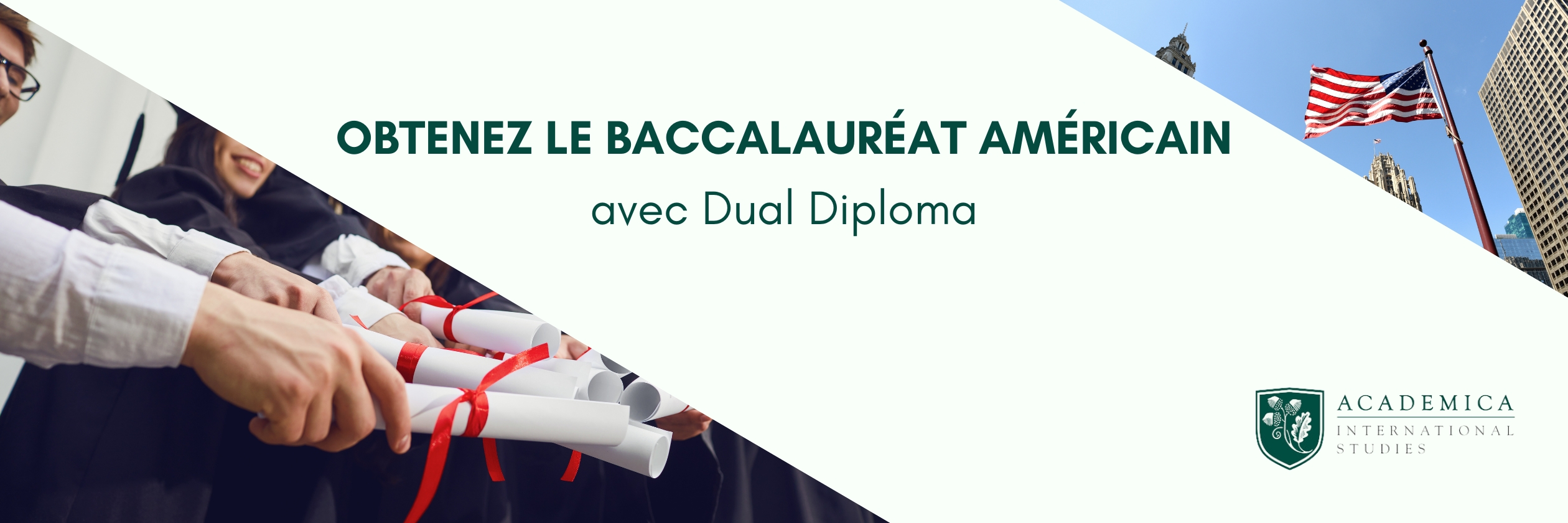 Dès la rentrée de septembre, vous pourez découvrir Dual Diploma : un programme de préparation au Bac Américain et au Bac français 
